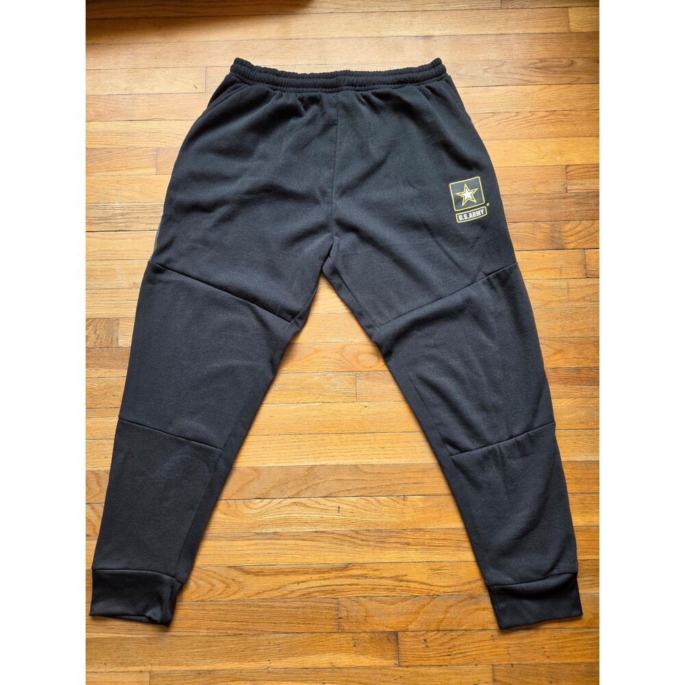 U.S. Army black athletic jogger sweat pants size 1xl